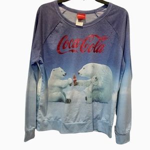 Coca-Cola Shirt Womens Size XL Juniors